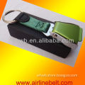 Colorful metal leather pouch key chain,a bottle opener